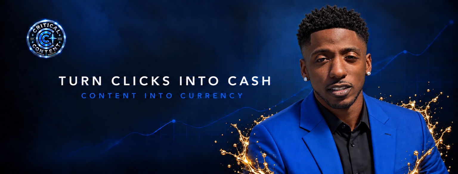 De’Leioun Jackson — Turn Clicks Into Cash. Content Into Currency.