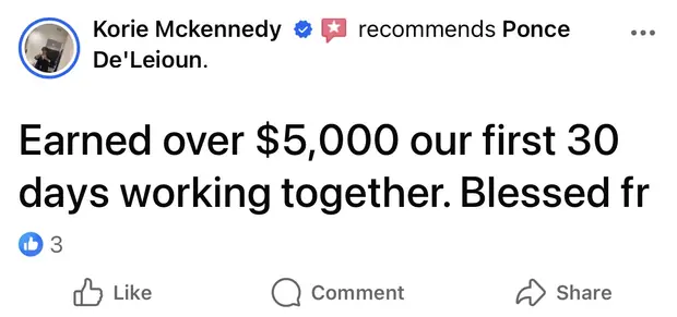 Korie McKennedy recommendation