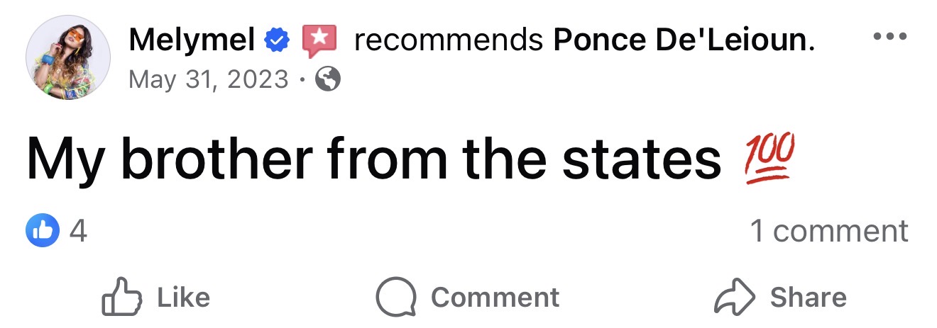 Mely Mel recommendation